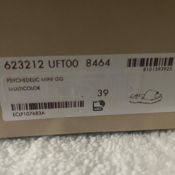 Psychedelic Multicolor Gucci Platform Sandals - Picture 2 of 6